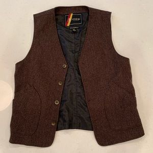 Fink Clothing - Dark Brown Wool Vest